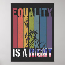 Gleichheit ist ein richtiger LGBTQ und rassistisch