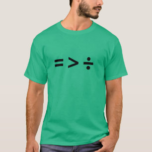 GLEICHHEIT IST GRÖßER ALS DI T-Shirt