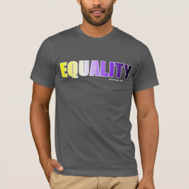 Gleichheit - Nichtbinäre Flagge - Neurodiverformer T-Shirt