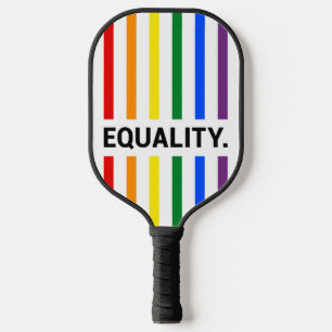 Gleichheit Pride Rainbow Pickleball Schläger