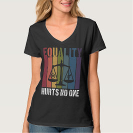 Gleichheit schadet niemandem, dem Patriotische LGB T-Shirt