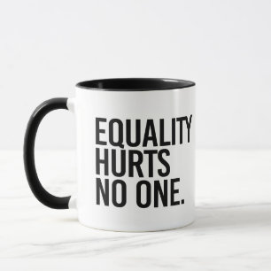 Gleichheit schadet niemandem tasse