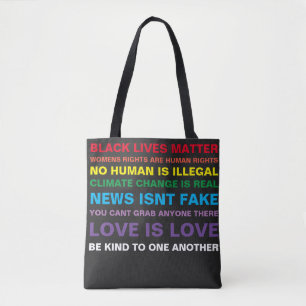 Gleichheit schwarze Leben Materie Stolz Tote Tasch Tasche