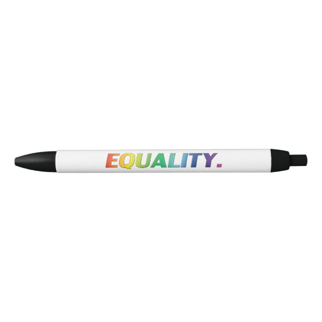 "Gleichheit" Stolz Lgbtq Regenbogenfarben - Kugelschreiber (Vorderseite)