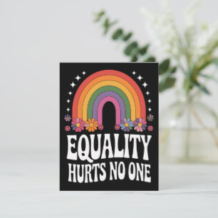 Gleichheit verletzt niemanden Regenbogen Gleiche R Einladung