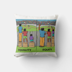 Gleichheit vs. Fairness – Soziale Gerechtigkeit in Kissen