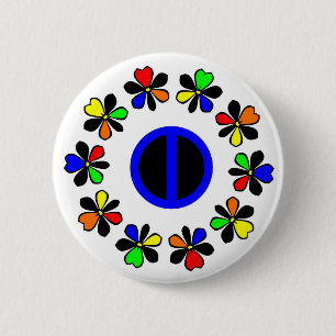Gleichheits-Knopf Button