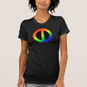 Gleichheits-Regenbogen-T-Shirt T-Shirt