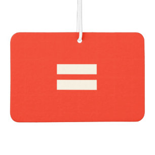 Gleichheitsflagge Autolufterfrischer