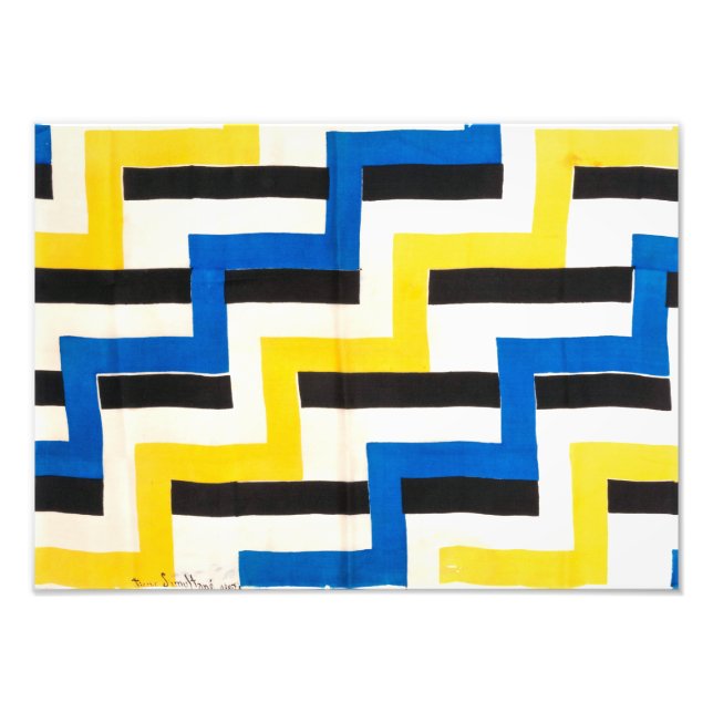 Gleichlaufgewebe | Sonia Delaunay | Fotodruck (Vorne)