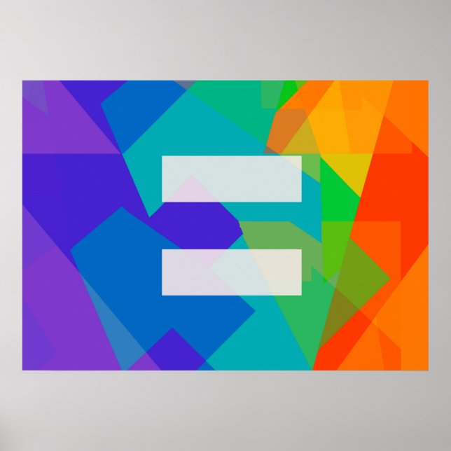 Gleichrangig (LGBT) Poster (Vorne)