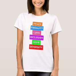 Gleichstellung der Geschlechter Einbeziehung Hoffn T-Shirt