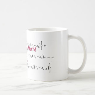 Gleichung, dort ist kein i in Mathe! , oh Kaffeetasse