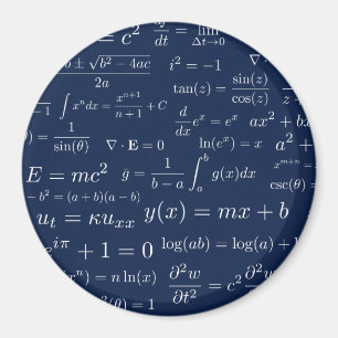 Gleichungen des Mathe-und Wissenschafts-Magneten Magnet