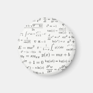 Gleichungen des Mathe-und Wissenschafts-Magneten Magnet