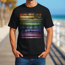 Gleichwertige Liebe Rainbow Brush Strokes LGBTQ ID