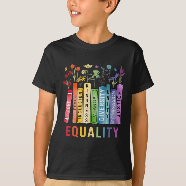 Gleichwertiges virtuelles Diversity - Integration  T-Shirt (Vorderseite)