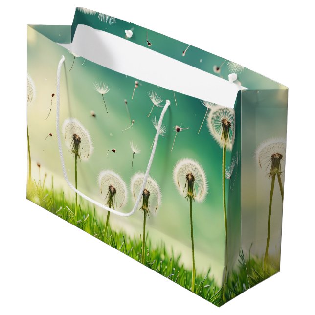 Gleitbeleuchtungen Große Geschenktüte (Vorderseite Schrägansicht)