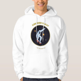Gleiten durch die Galaxy Unisex Retro Hoodie