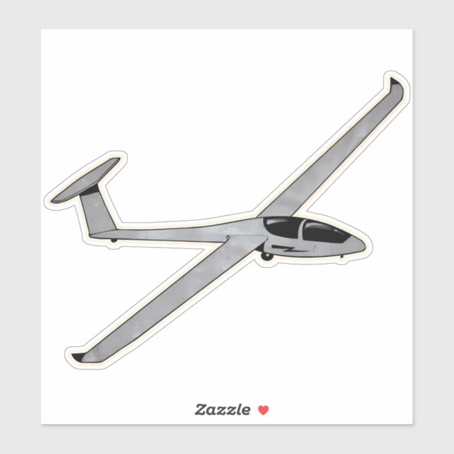 Gleiter, Trainerflugzeuge Aufkleber (Blatt)
