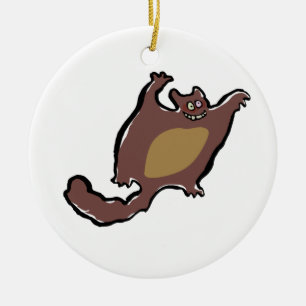 Gleithörnchen Keramikornament