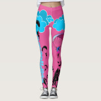 Gleitschirmfliegen-Elf-Landschafts-Leggings