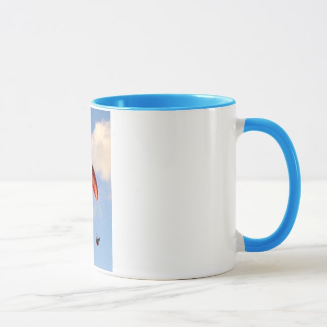 GLEITSCHIRMFLIEGEN IN JERSEY TASSE (Rechts)