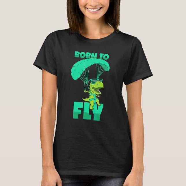 Gleitschirmfliegen T-Shirt (Vorderseite)