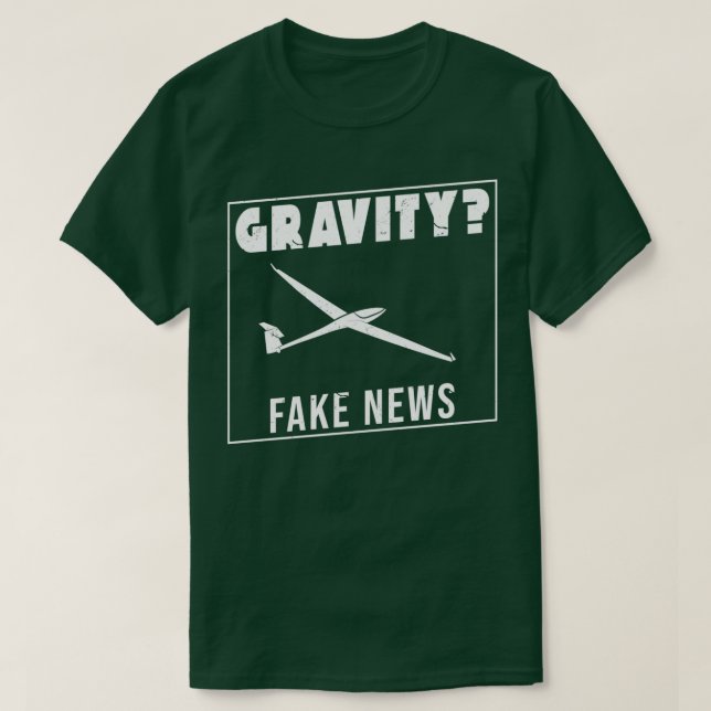 Gleitschirmflieger-Sprichwort T-Shirt (Design vorne)