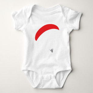 Gleitschirmrot - Gleitschirmfliegen Baby Strampler