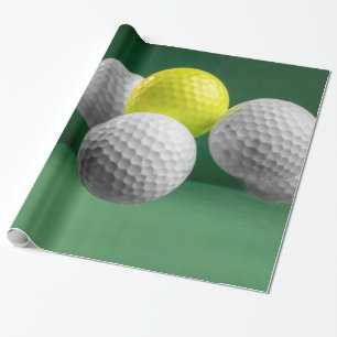 Gleitschutzpapier für Golfbälle Geschenkpapier
