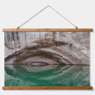 Glen Canyon National Recreation Area, Utah Wandteppich Mit Holzrahmen
