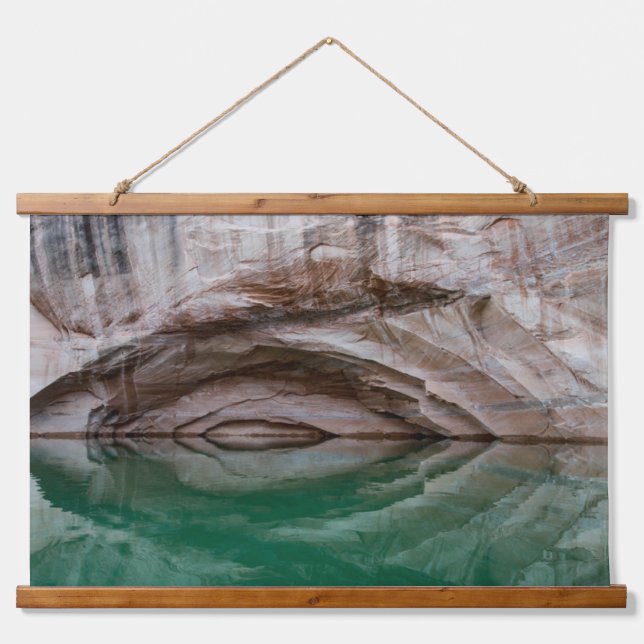 Glen Canyon National Recreation Area, Utah Wandteppich Mit Holzrahmen (Vorne)
