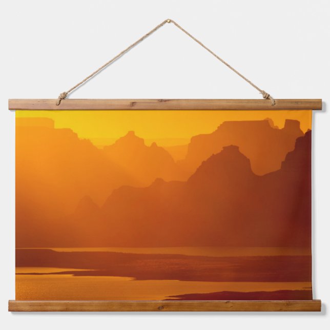 Glen Canyon National Recreation Area Wandteppich Mit Holzrahmen (Vorne)