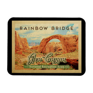 Glen Canyon National Recreation Vintage Magnet