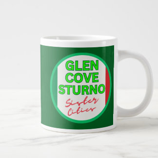 Glen Cove & Sturno Partnerstädte Gedenktasse Jumbo-Tasse