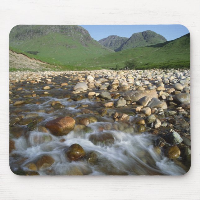 Glen Etive, Highlands, Schottland 2 Mousepad (Vorne)