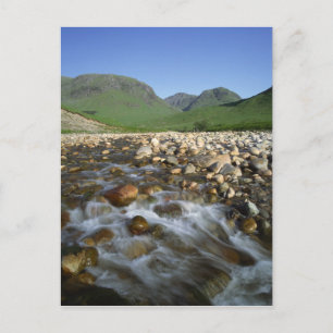 Glen Etive, Highlands, Schottland 2 Postkarte