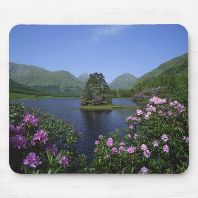 Glen Etive, Highlands, Schottland Mousepad (Vorne)