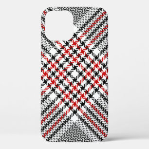 Glen Kariert Red Black Tweed Case-Mate iPhone Hülle