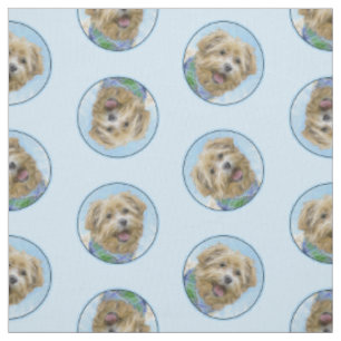 Glen of Imaal Terrier Malerei Originale Hunde Kuns Stoff