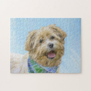 Glen of Imaal Terrier Painting - Original Dog Art