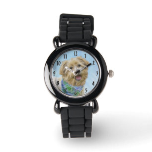 Glen of Imaal Terrier Painting - Original Dog Art Armbanduhr