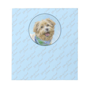 Glen of Imaal Terrier Painting - Original Dog Art Notizblock