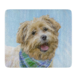 Glen of Imaal Terrier Painting - Original Dog Art Schneidebrett