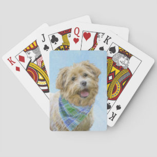 Glen of Imaal Terrier Painting - Original Dog Art Spielkarten