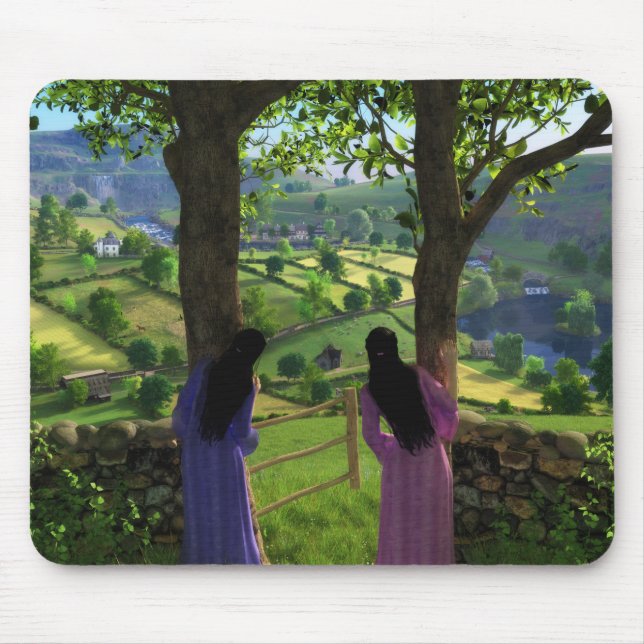 Glen of the Twins Mousepad (Vorne)