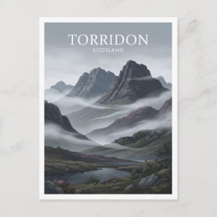 Glen Torridon Schottland Geschenk Postkarte