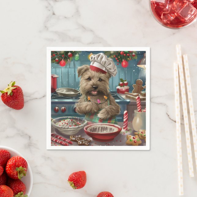 Glen von Imaal Terrier Frische Pasta machen Serviette (Beispiel)