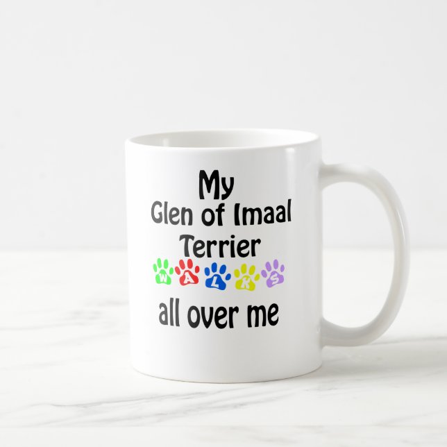 Glen von Imaal Terrier Walks Design Kaffeetasse (Rechts)